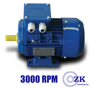 Motor eléctrico trifásico 3000 RPM 7,5 KW PAM 132S B3 ZK GEARBOXES